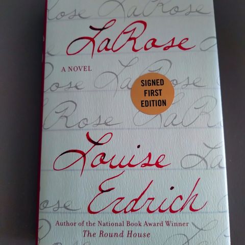 La Rose, Louise Erdrich, signert limited edition.