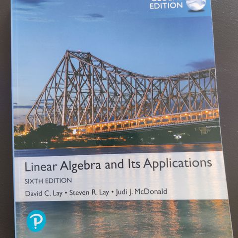 Linear Algebra and Its Applications - 6th edition