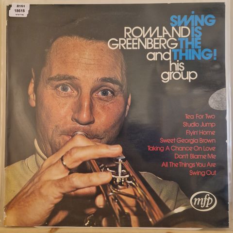 18618 Greenberg, Rowland And His Group - Swing Is The Thing - LP