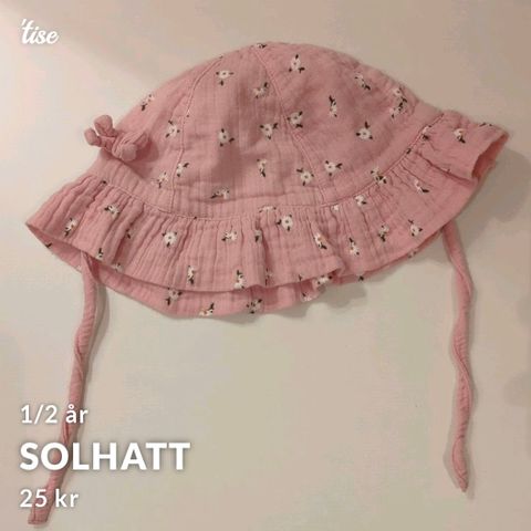 Solhatt 1-2 år