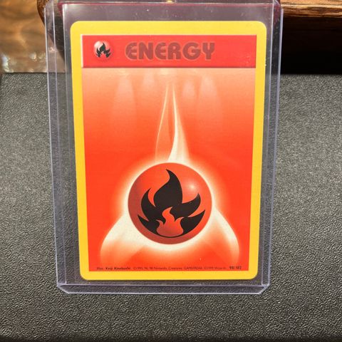 Fire Energy #98 Pokemon Base Set (1999)