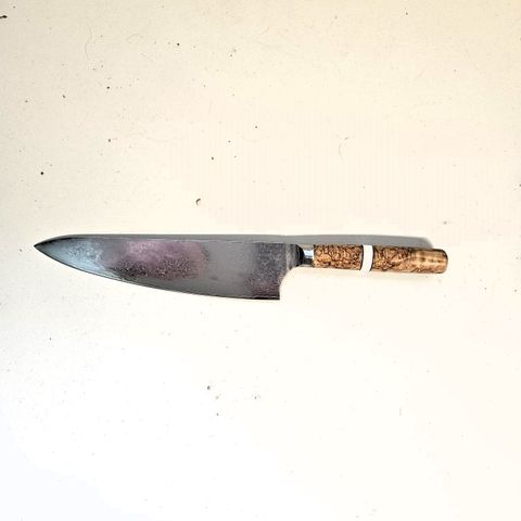 Håndlaget unik kokkekniv