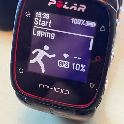 Polar M400 pulsklokke