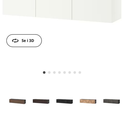 Selger div møbler fra IKEA