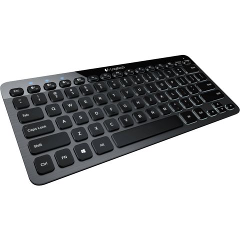 Ny Logitech Bluetooth Trådløst Illuminated Keyboard K810 Grå (Nordisk)-  Gi BUD!