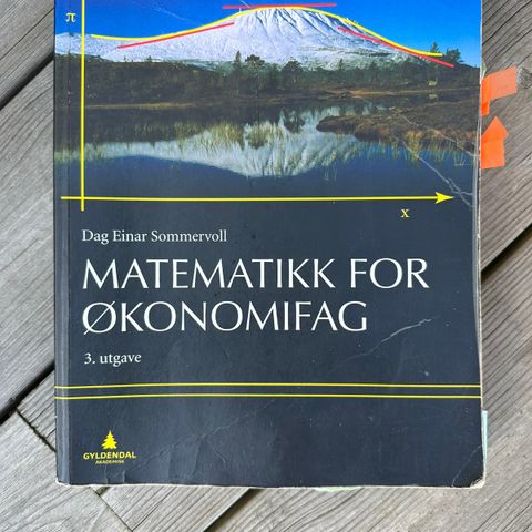 Matematikk for Økonomifag. 3.utgave.