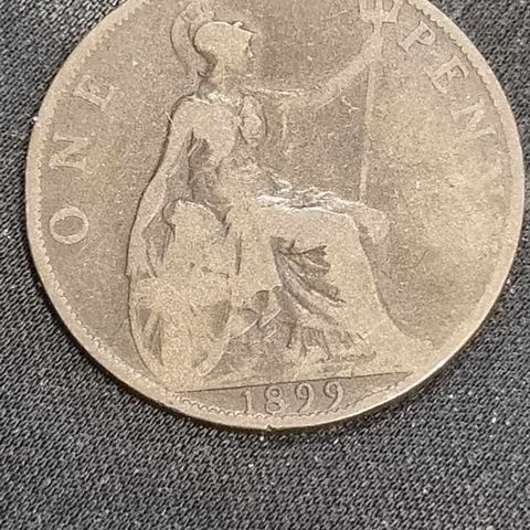 1 penny 1899 England