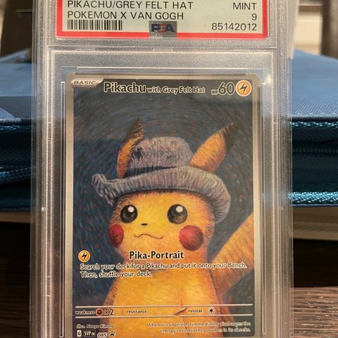 Pikachu Van Gogh PSA 9