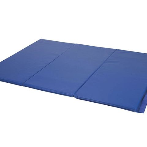 Foldbar gymnastikk-matte 3-delt fra Tress, 180 x 120 x 3.5 cm