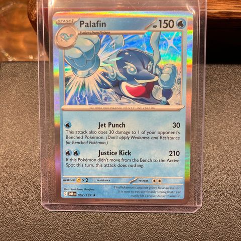 Palafin [Holo] #62 Pokemon Obsidian Flames