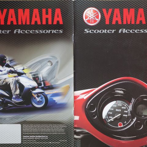 Yamaha Scooter Accessories  catalog 2002