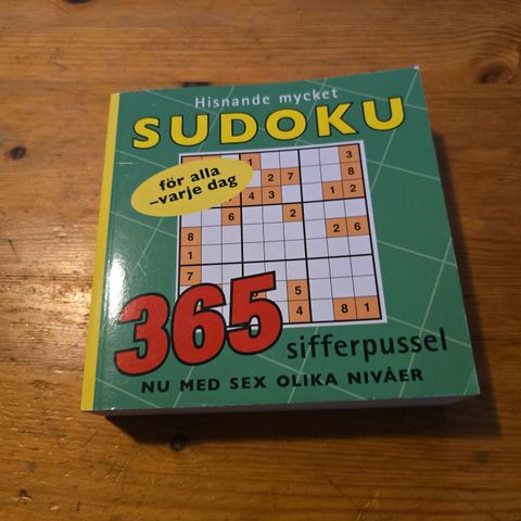 Ubrukt Sudoku