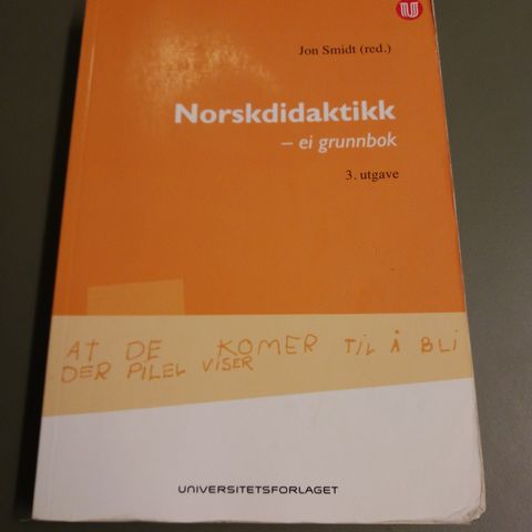 Norskdidaktikk -ei grunnbok