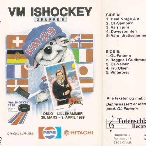 Kjetil Kjelle - Ishockey VM-kassetten - 89