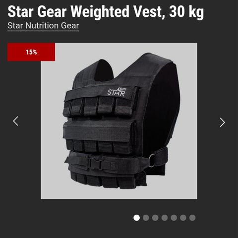 Star Gear Weighted vest 30kg