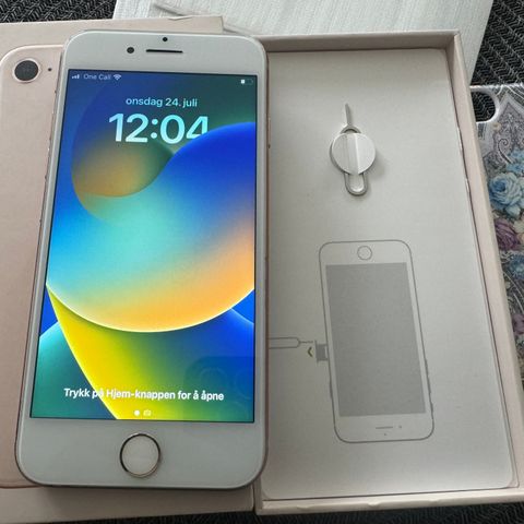 Iphone 8, og 8 pluss 64 gb