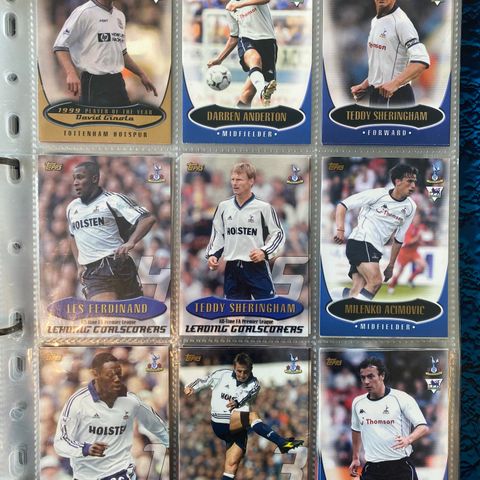 Tottenham Hotspur fotballkort 2003