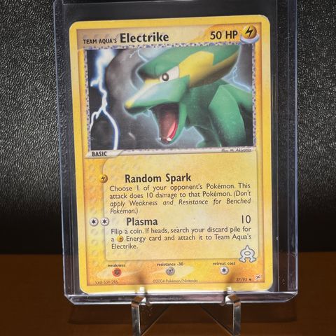 Electrike #27 Pokemon Team Magma & Team Aqua