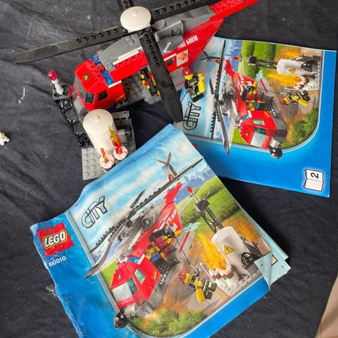 Lego City Fire Helicopter Rescue - 60010