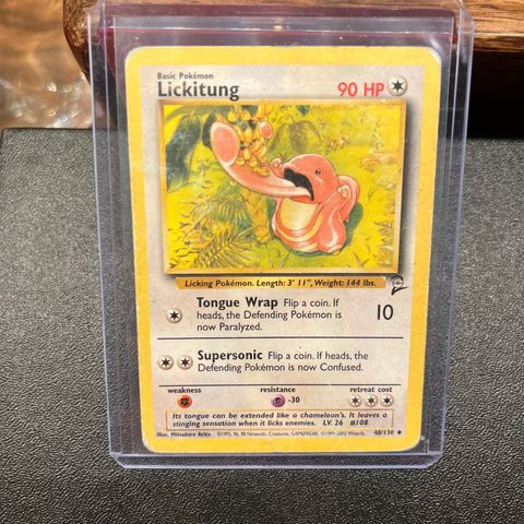 Lickitung #48 Pokemon Base Set 2 (1999)