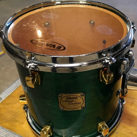 Yamaha maple custom 10" tam 10-x-10 "emerald-green"