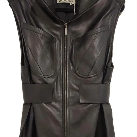 Acne skinnvest str 36