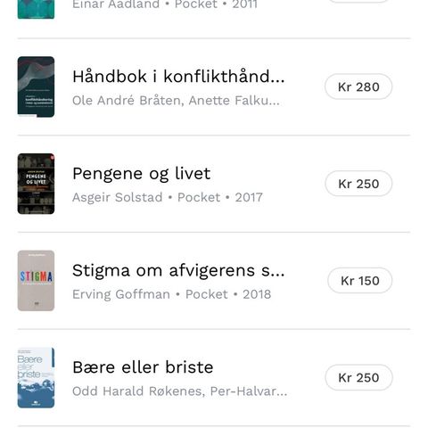 Bøker til sosialt arbeid