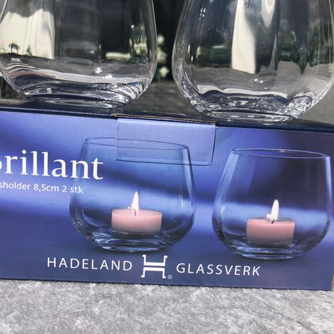 Telysholder Brillant Hadeland  Glassverk