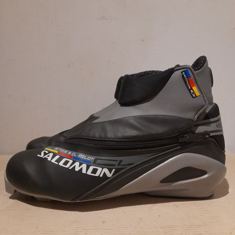 Fine Salomon Active 9 CL Pilot skisko str. 45 1/3 for Salomon SNS bindinger