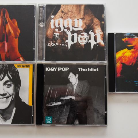 CD   5 stk  Iggy Pop