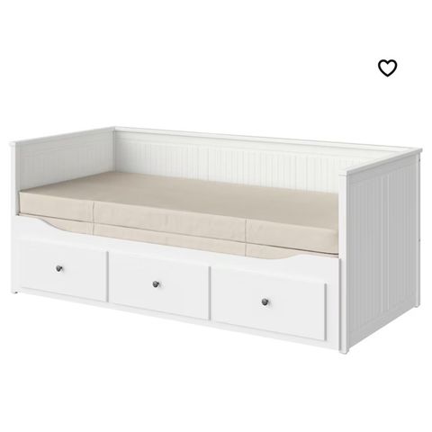 Hemnes seng (uttrekkbar ) evt med 2 madrasser