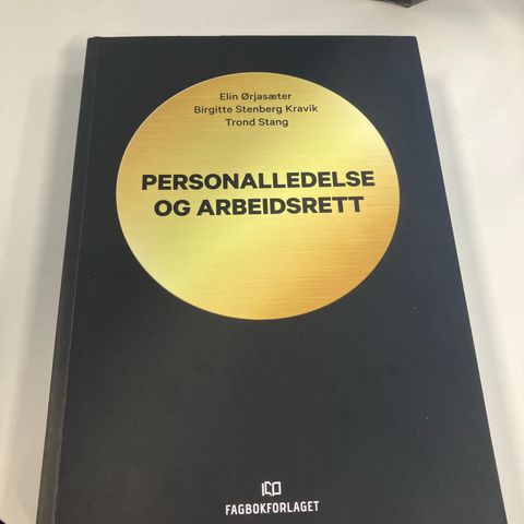 Personalledelse og arbeidsrett (2018) 3. utgave