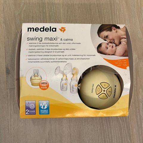 Medela Swing Maxi brystpumpe med tilbehør