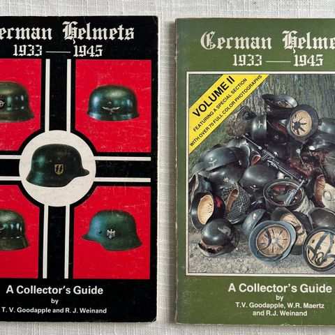 Bøker - German helmets 1933-1945 - Vol. 1 & 2