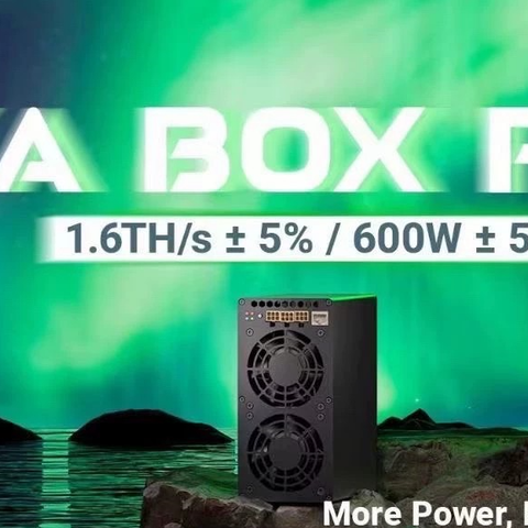 Goldshell KA Box Pro 1.6TH/s, helt ny