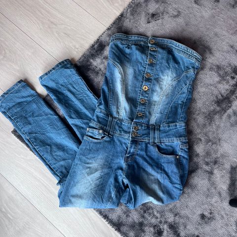 Denim jumpsuit