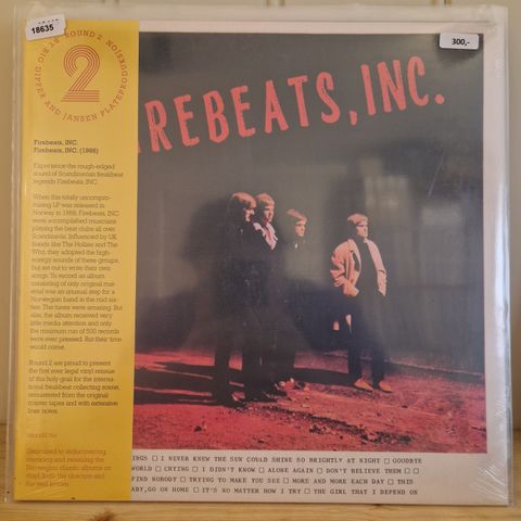 18635 Firebeats, Inc. - Same (red vinyl,limited 200 ex) - LP