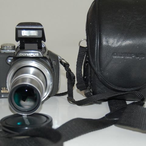 Olympus  SP-550UZ I.S.,5,7-84,2 mm f2,8-4,5 ED AF Zoom,etui,CF Kort,stroppe