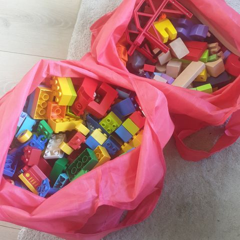 Lego duplo og brio togbane+++