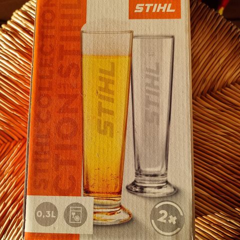 Stihl ølglass