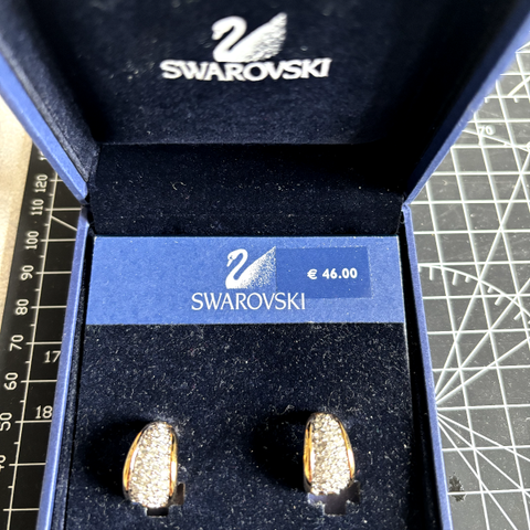 Swarovski øredobber