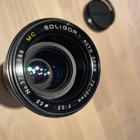 Soligor zoom objektiv 70-150mm