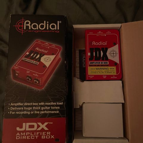 Radial JDX Amp Sim DI