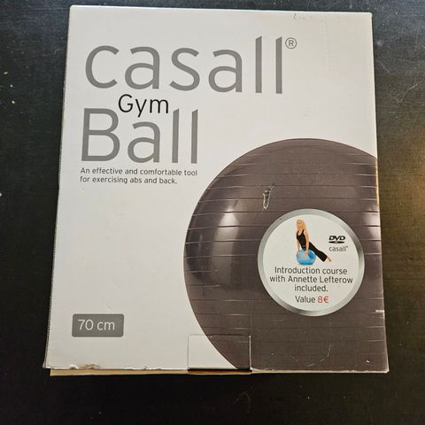 Ny Gymball i uåpnet eske