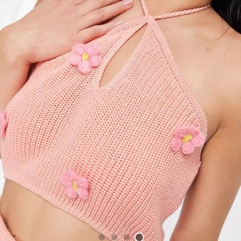 Top asos S rosa