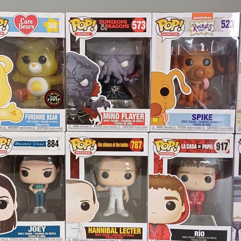 Diverse Funko Pop