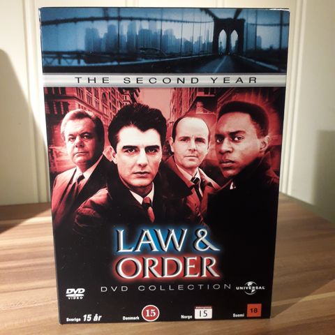 Law & Order (norsk tekst) sesong 2  (1991-1992)