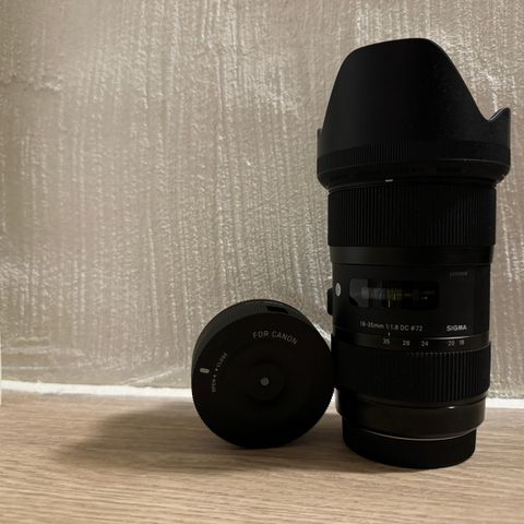 Sigma 18-35mm f/1.8 Canon