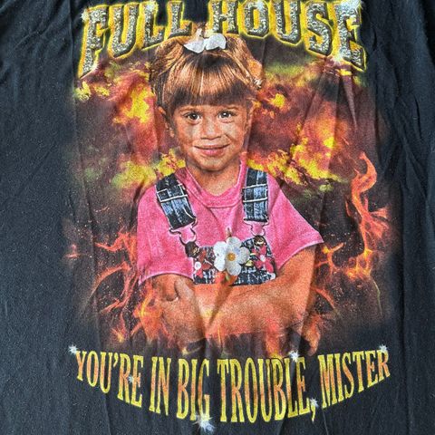 Full house vintage t-skjorter STOR