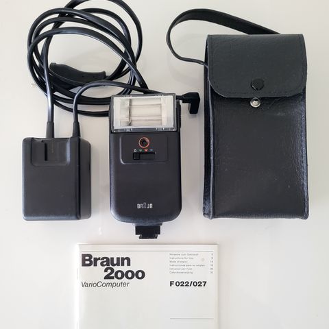 Braun 2000 med VarioComputer
